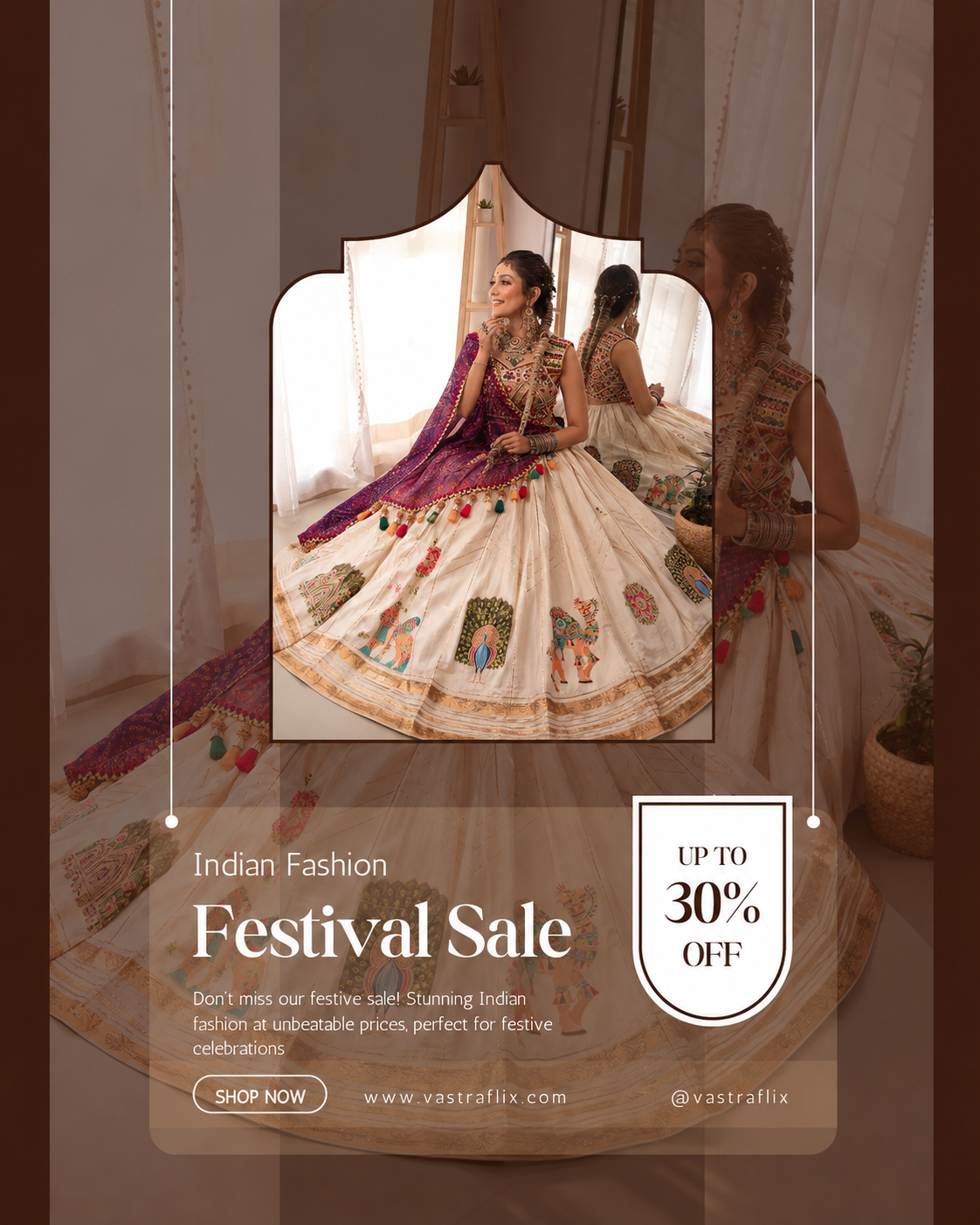 VastraFlix women's ethnic wear collection